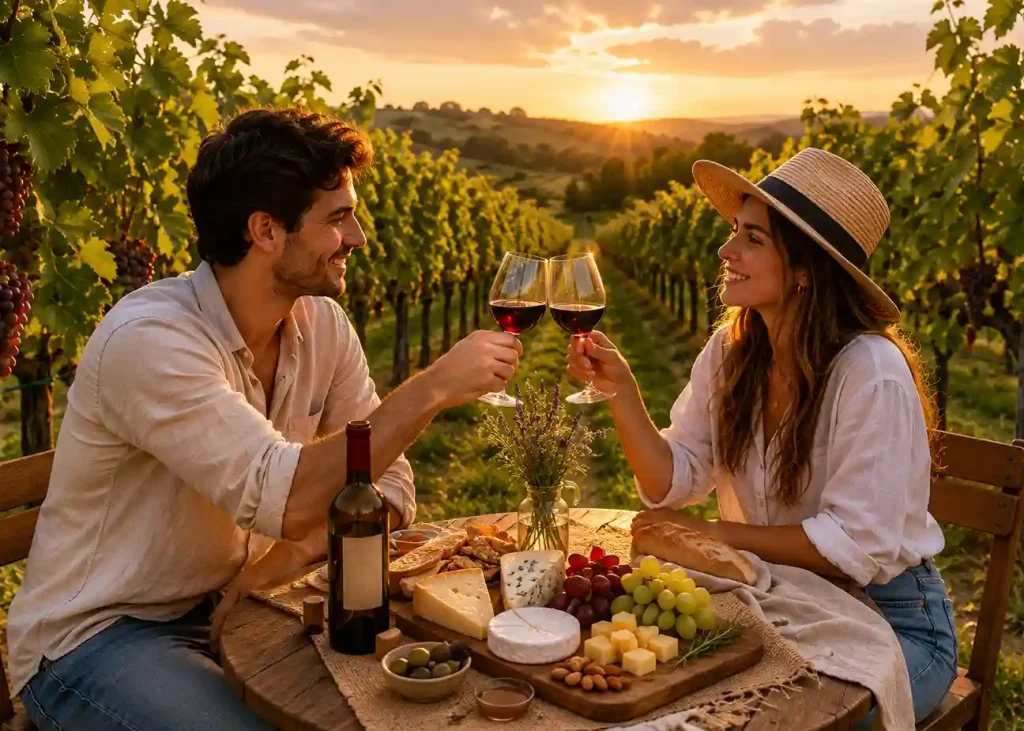 Viñedos de la Ruta del Queso y el Vino en Querétaro