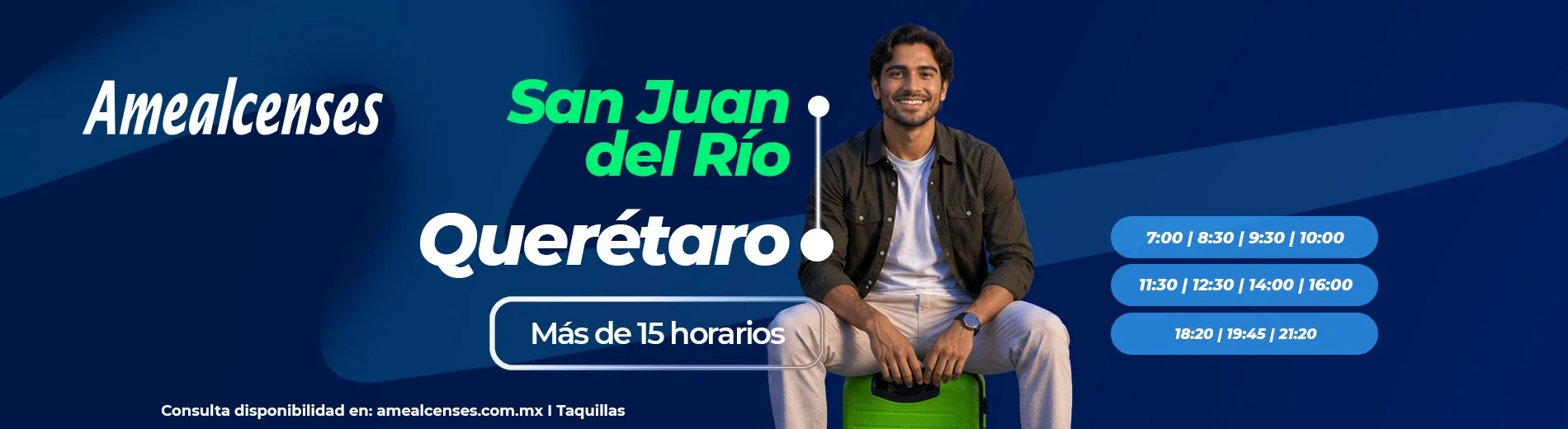 Te llevamos de San Juan del Río a Querétaro